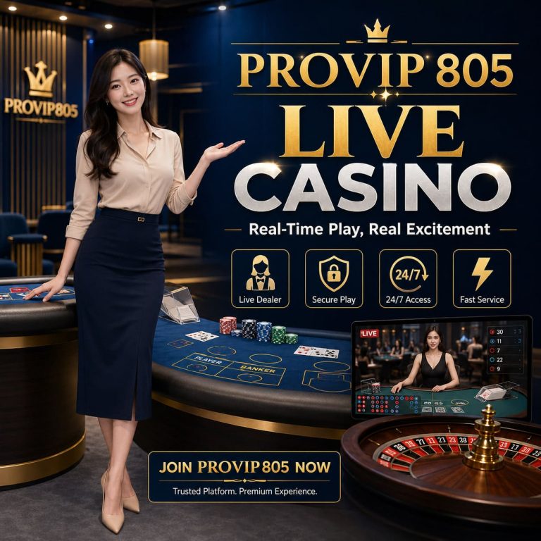 PROVIP805 Live Casino Makin Diminati di 2026