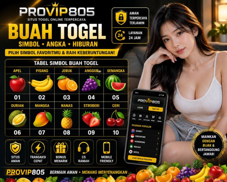 Buah Togel PROVIP805 Jadi Bahasan Unik 2026