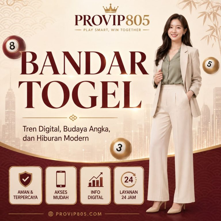 Bandar Togel dan Tren Digital PROVIP805